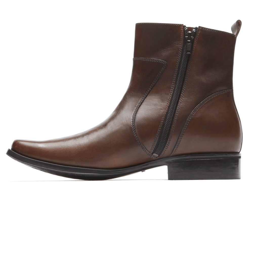 Rockport Boots For Mens Brown - High Trend Toloni - SV9504127